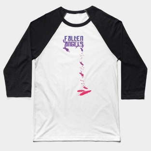 Fallen angels-pink/purple Baseball T-Shirt